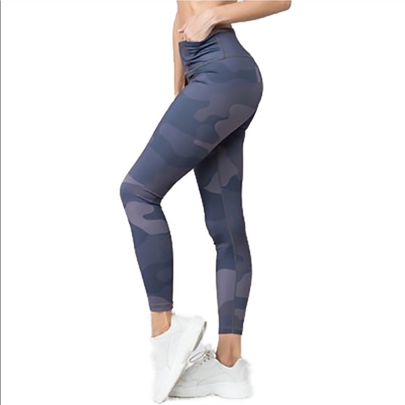 Yelete Pants - Full length camouflage leggings